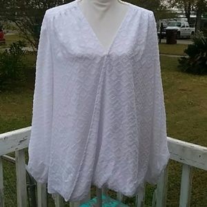 Melissa McCarthy V Neck Long Sleeve Casual Career